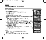 Предварительный просмотр 82 страницы Samsung VP-MS15 Series Owner'S Instruction Manual