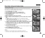 Предварительный просмотр 83 страницы Samsung VP-MS15 Series Owner'S Instruction Manual