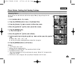 Предварительный просмотр 85 страницы Samsung VP-MS15 Series Owner'S Instruction Manual