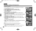 Предварительный просмотр 86 страницы Samsung VP-MS15 Series Owner'S Instruction Manual