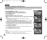 Предварительный просмотр 88 страницы Samsung VP-MS15 Series Owner'S Instruction Manual