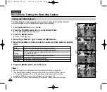 Предварительный просмотр 96 страницы Samsung VP-MS15 Series Owner'S Instruction Manual