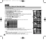 Предварительный просмотр 102 страницы Samsung VP-MS15 Series Owner'S Instruction Manual