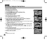 Предварительный просмотр 106 страницы Samsung VP-MS15 Series Owner'S Instruction Manual