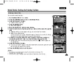 Предварительный просмотр 107 страницы Samsung VP-MS15 Series Owner'S Instruction Manual