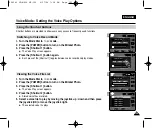 Предварительный просмотр 123 страницы Samsung VP-MS15 Series Owner'S Instruction Manual