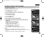 Предварительный просмотр 125 страницы Samsung VP-MS15 Series Owner'S Instruction Manual