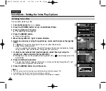 Предварительный просмотр 126 страницы Samsung VP-MS15 Series Owner'S Instruction Manual