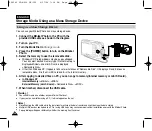 Предварительный просмотр 134 страницы Samsung VP-MS15 Series Owner'S Instruction Manual