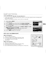 Preview for 61 page of Samsung VP-MX20 Quick Start Manual