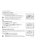 Preview for 38 page of Samsung VP-MX25E User Manual