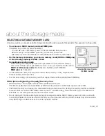 Preview for 47 page of Samsung VP-MX25E User Manual