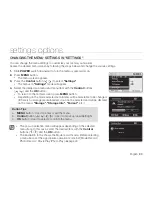 Preview for 86 page of Samsung VP-MX25E User Manual