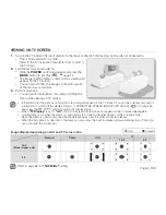 Preview for 106 page of Samsung VP-MX25E User Manual