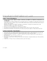 Preview for 6 page of Samsung VP VP-HMX10 User Manual