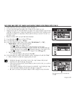 Preview for 89 page of Samsung VP VP-HMX10 User Manual