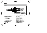 Предварительный просмотр 10 страницы Samsung VP-W80U Owner'S Instruction Manual