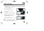 Предварительный просмотр 45 страницы Samsung VP-W80U Owner'S Instruction Manual