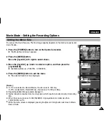 Preview for 41 page of Samsung VP-X205L Owner'S Instruction Book