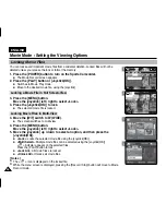 Preview for 54 page of Samsung VP-X205L Owner'S Instruction Book