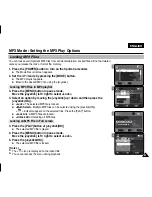 Preview for 81 page of Samsung VP-X205L Owner'S Instruction Book