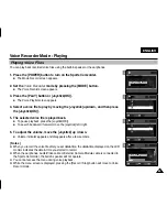 Preview for 85 page of Samsung VP-X205L Owner'S Instruction Book