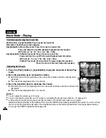 Preview for 40 page of Samsung VP-X220L Owner'S Instruction Book