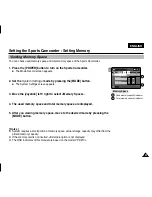 Предварительный просмотр 101 страницы Samsung VP-X220L Owner'S Instruction Book