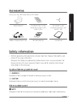 Preview for 3 page of Samsung VR30T80 Series User Manual