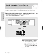 Предварительный просмотр 123 страницы Samsung VR330 - DVD - DVDr/ VCR Combo (French) Manuel D'Instructions