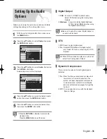 Предварительный просмотр 134 страницы Samsung VR330 - DVD - DVDr/ VCR Combo (French) Manuel D'Instructions