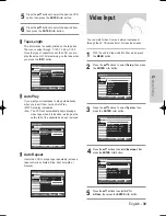 Предварительный просмотр 138 страницы Samsung VR330 - DVD - DVDr/ VCR Combo (French) Manuel D'Instructions