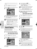 Предварительный просмотр 145 страницы Samsung VR330 - DVD - DVDr/ VCR Combo (French) Manuel D'Instructions