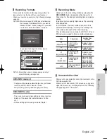 Preview for 57 page of Samsung VR330 - DVD - DVDr/ VCR Combo Instruction Manual