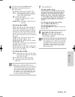Preview for 61 page of Samsung VR330 - DVD - DVDr/ VCR Combo Instruction Manual