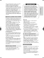 Preview for 5 page of Samsung VR330 - DVD - DVDr/ VCR Combo Manual Del Instrucción