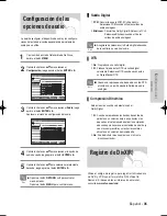 Preview for 35 page of Samsung VR330 - DVD - DVDr/ VCR Combo Manual Del Instrucción