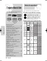 Preview for 42 page of Samsung VR330 - DVD - DVDr/ VCR Combo Manual Del Instrucción