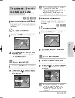 Preview for 47 page of Samsung VR330 - DVD - DVDr/ VCR Combo Manual Del Instrucción