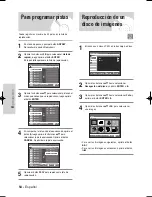 Preview for 54 page of Samsung VR330 - DVD - DVDr/ VCR Combo Manual Del Instrucción