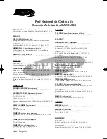 Preview for 100 page of Samsung VR330 - DVD - DVDr/ VCR Combo Manual Del Instrucción