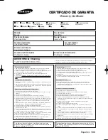 Preview for 103 page of Samsung VR330 - DVD - DVDr/ VCR Combo Manual Del Instrucción