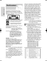 Preview for 2 page of Samsung VR330 - DVD - DVDr/ VCR Combo Manuel D'Instructions