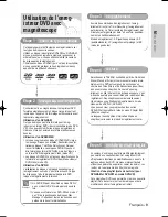 Preview for 9 page of Samsung VR330 - DVD - DVDr/ VCR Combo Manuel D'Instructions