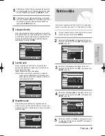 Preview for 39 page of Samsung VR330 - DVD - DVDr/ VCR Combo Manuel D'Instructions