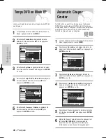 Preview for 40 page of Samsung VR330 - DVD - DVDr/ VCR Combo Manuel D'Instructions