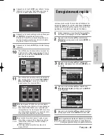 Preview for 41 page of Samsung VR330 - DVD - DVDr/ VCR Combo Manuel D'Instructions