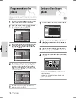 Preview for 54 page of Samsung VR330 - DVD - DVDr/ VCR Combo Manuel D'Instructions