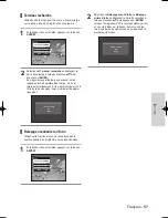 Preview for 57 page of Samsung VR330 - DVD - DVDr/ VCR Combo Manuel D'Instructions