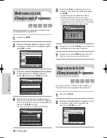 Preview for 64 page of Samsung VR330 - DVD - DVDr/ VCR Combo Manuel D'Instructions